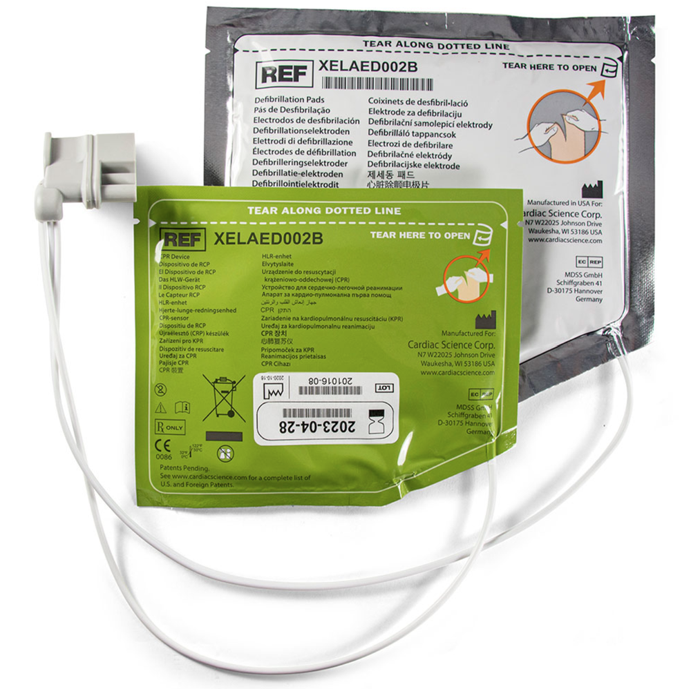 Cardiac Science G5 - Intellisense Adult Pads with CPR Feedback